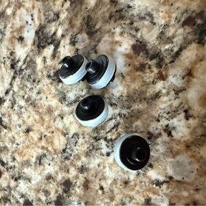 (4) Baby brezza Bottle Washer Replacement Wheels